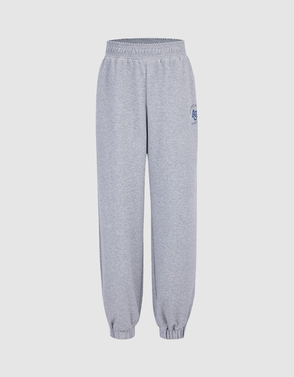 Elastic Waist Cotton Jogger Pants