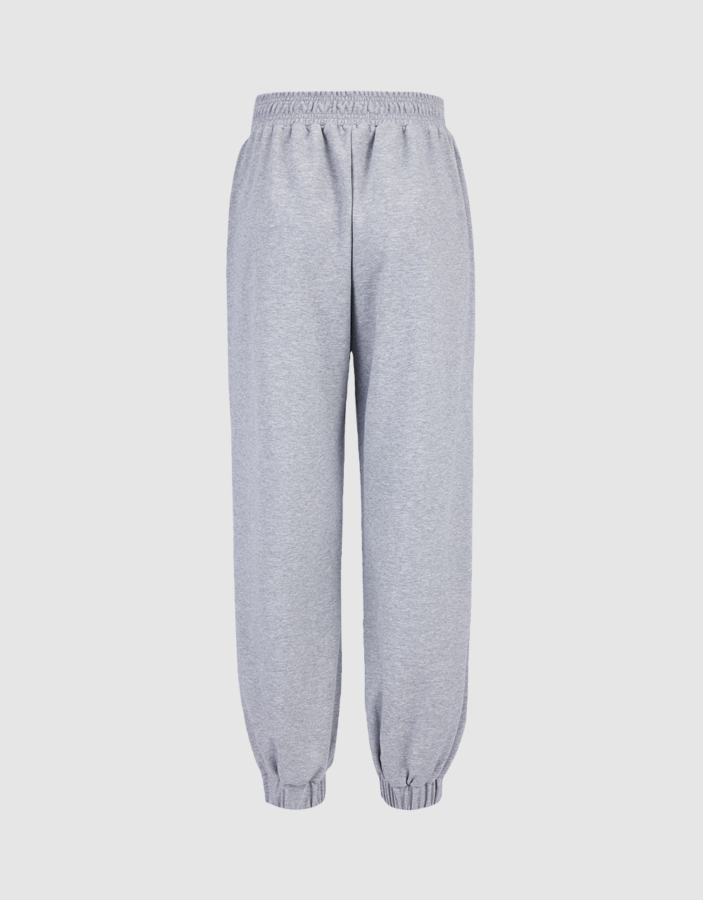 Elastic Waist Cotton Jogger Pants