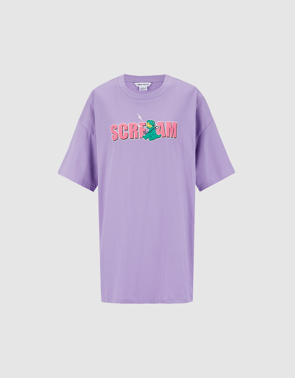 Oversized Letter Print T-Shirt