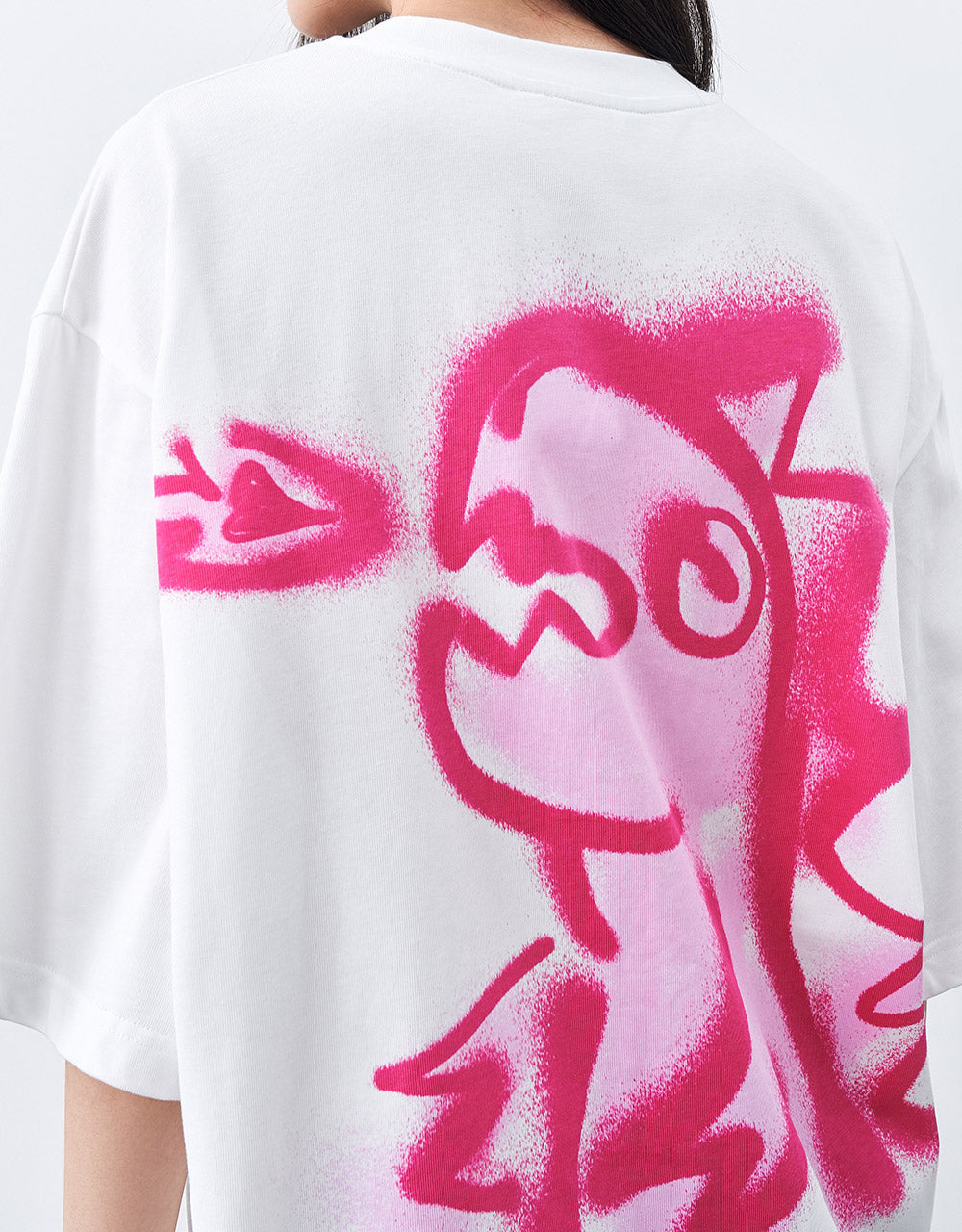 Dinosaur Print Oversized T-Shirt
