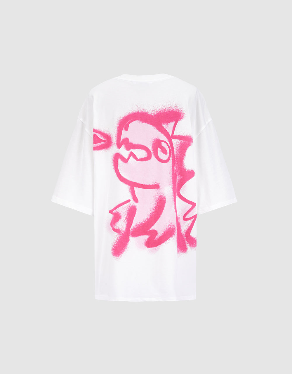 Dinosaur Print Oversized T-Shirt