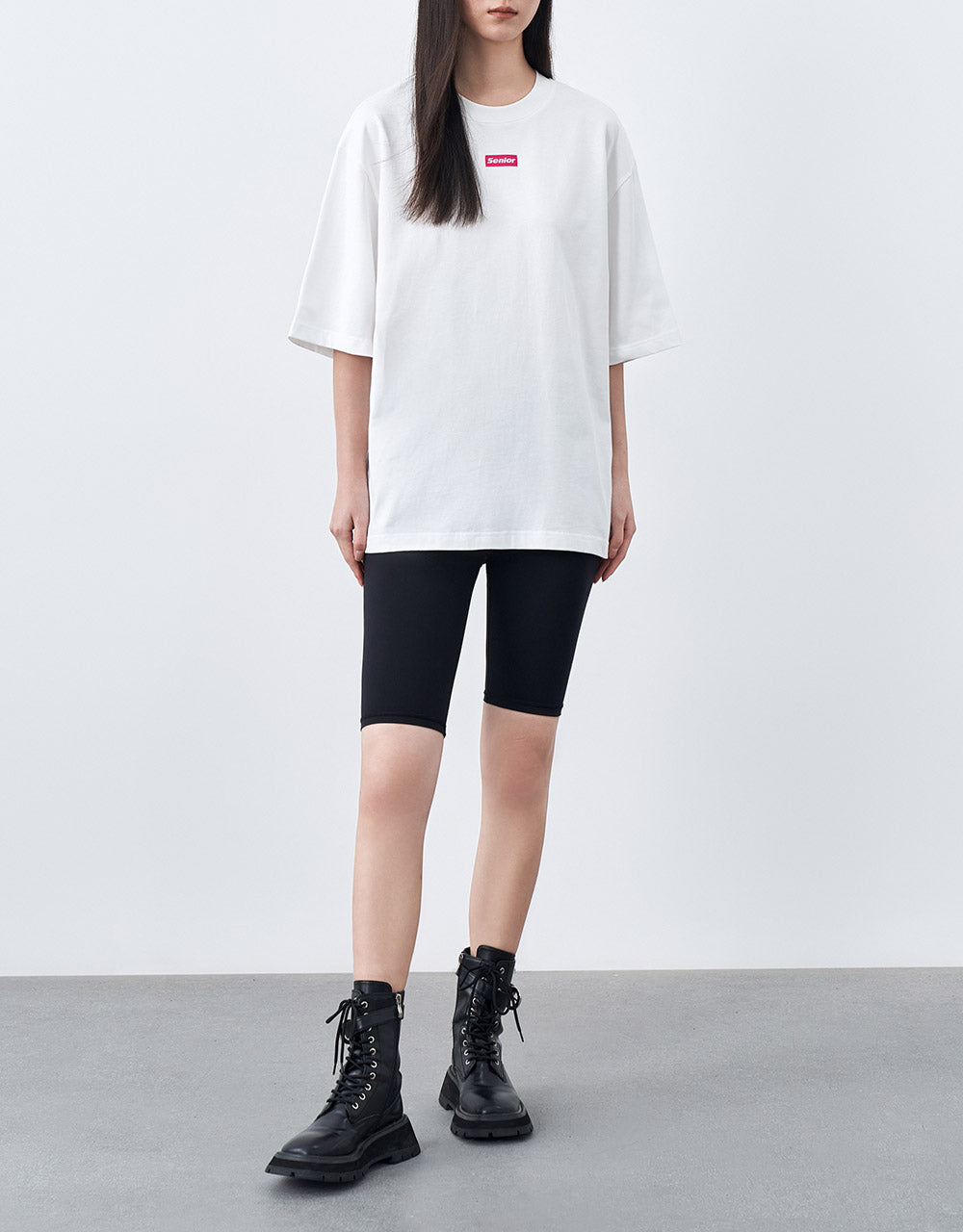 Dinosaur Print Oversized T-Shirt