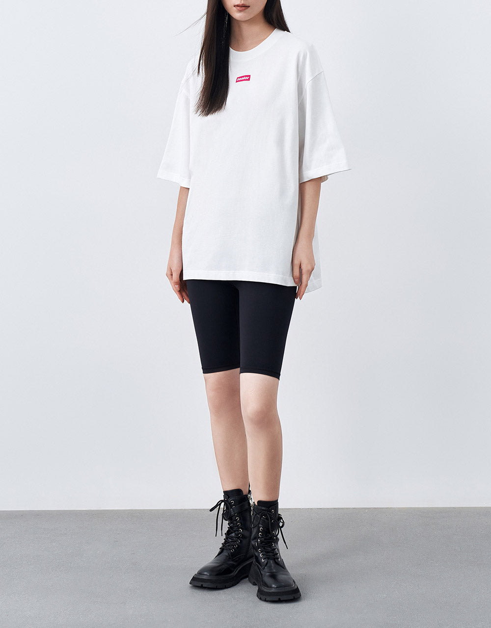 Dinosaur Print Oversized T-Shirt