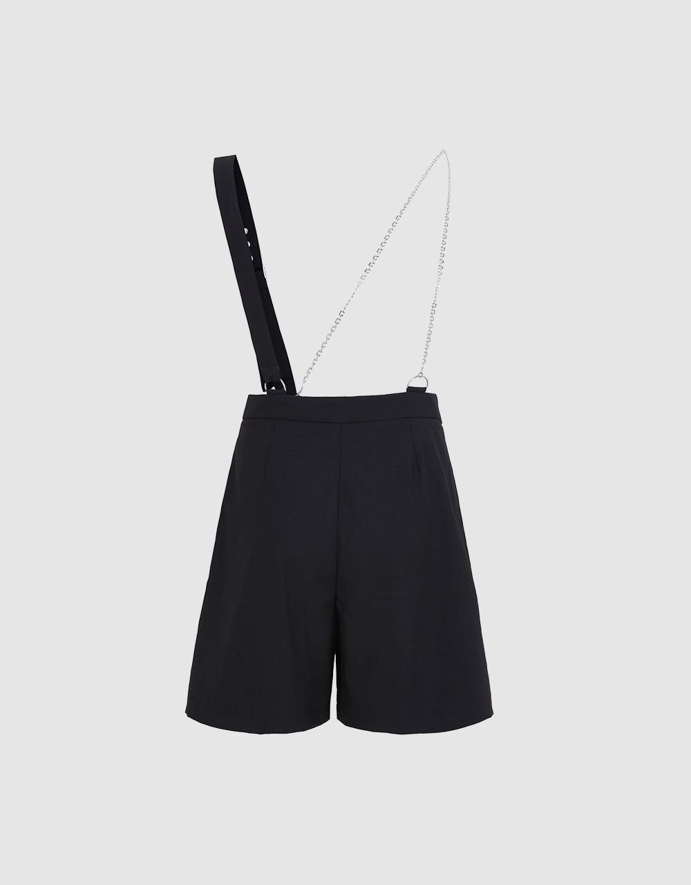 Belted Shorts With Chain