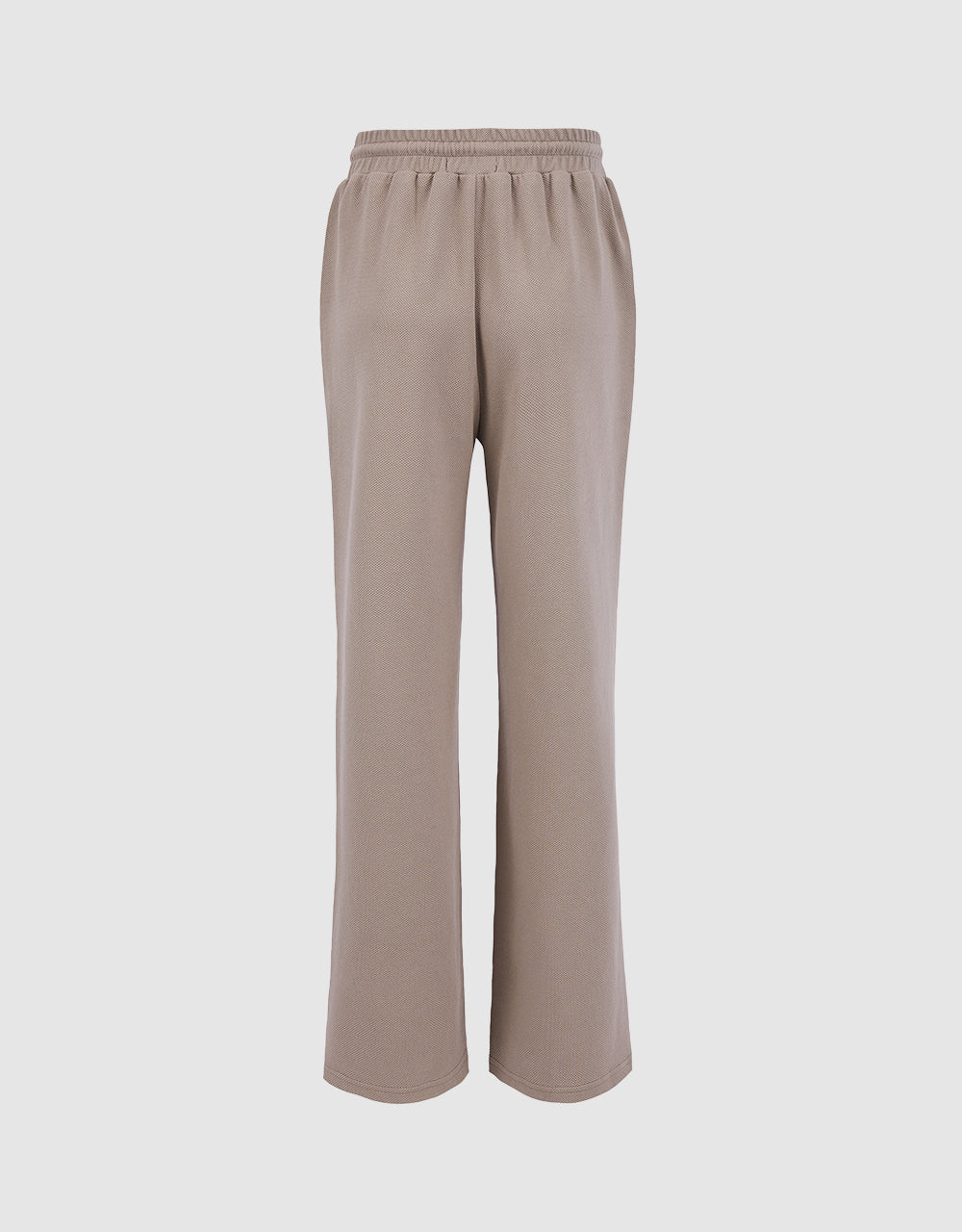 Elastic Waist Printed Pants