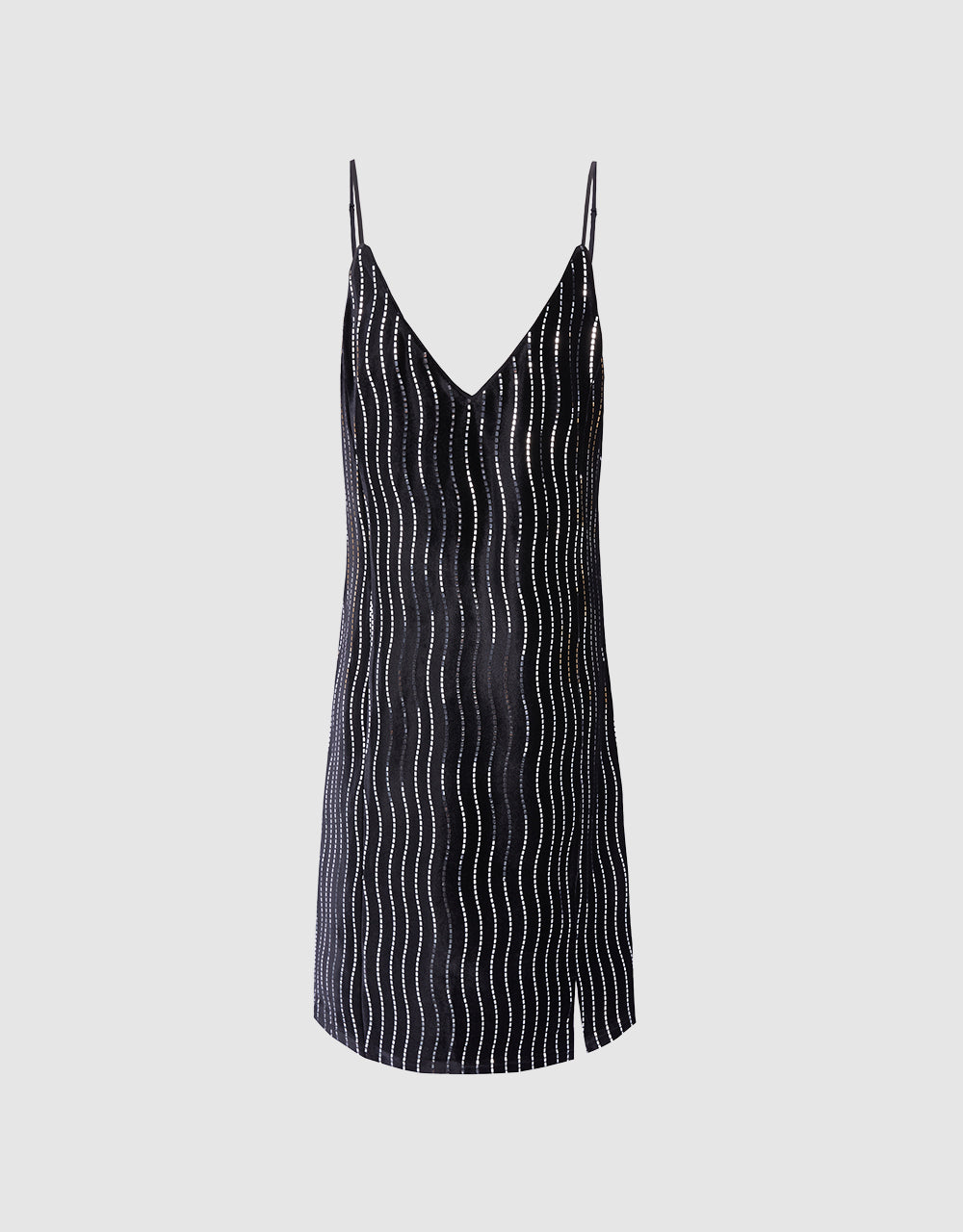 Striped Sequin Dress
