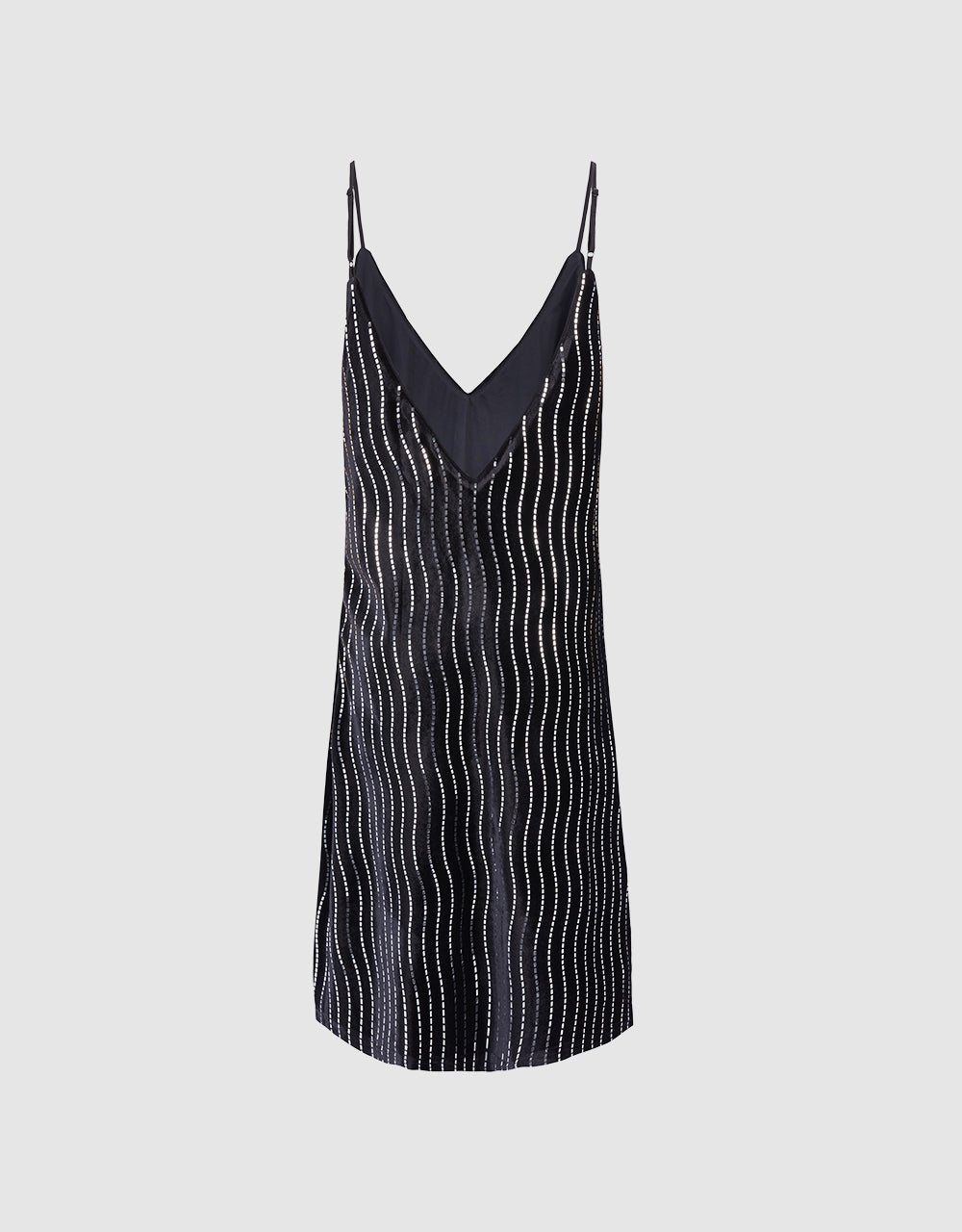 Striped Sequin Dress