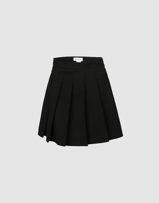 Pleated Mini Skirt