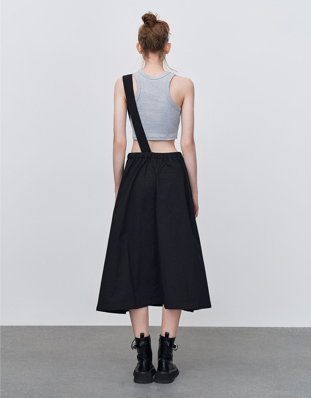 Midi Skirt With Detachable Strap