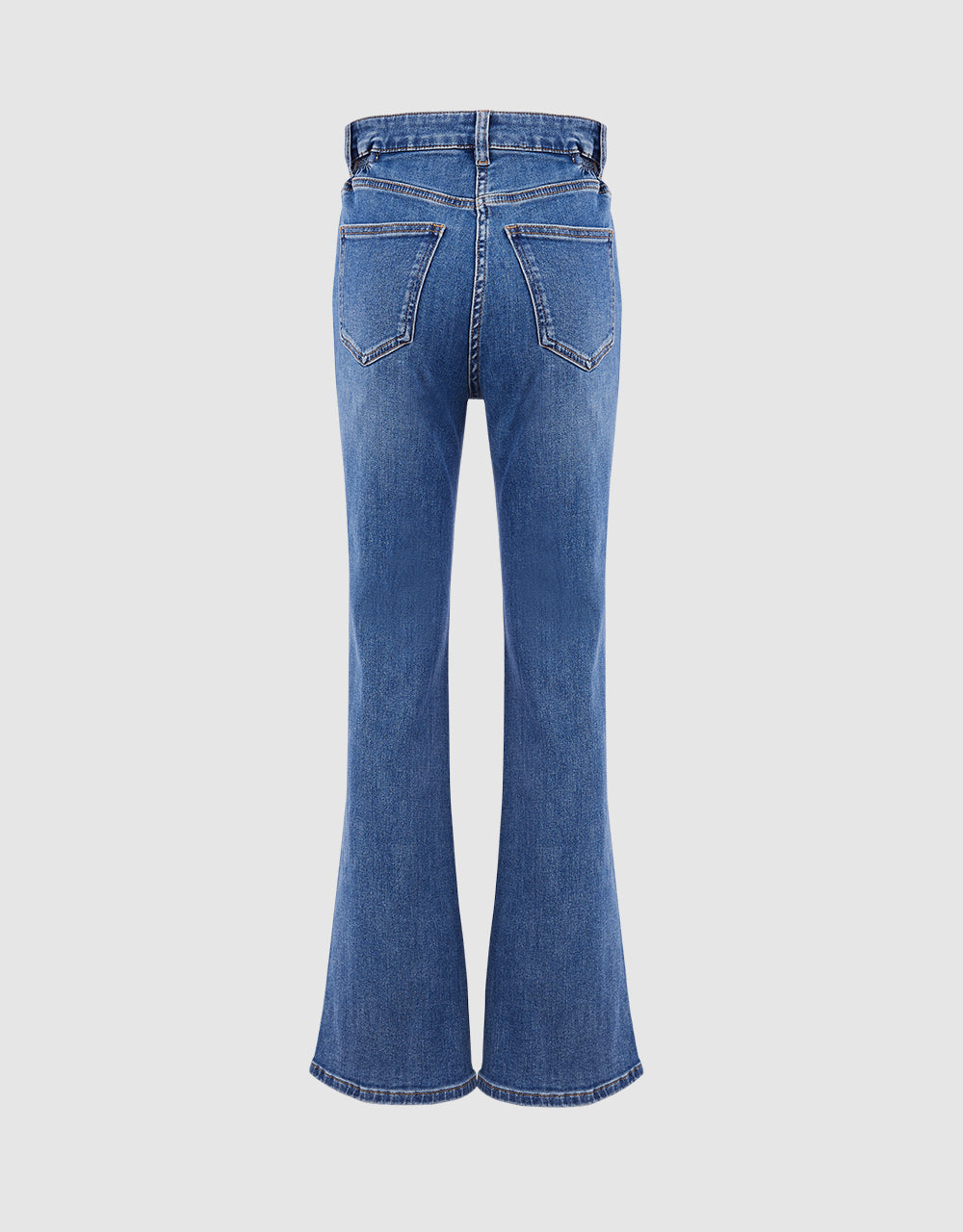 Slit Flare Jeans