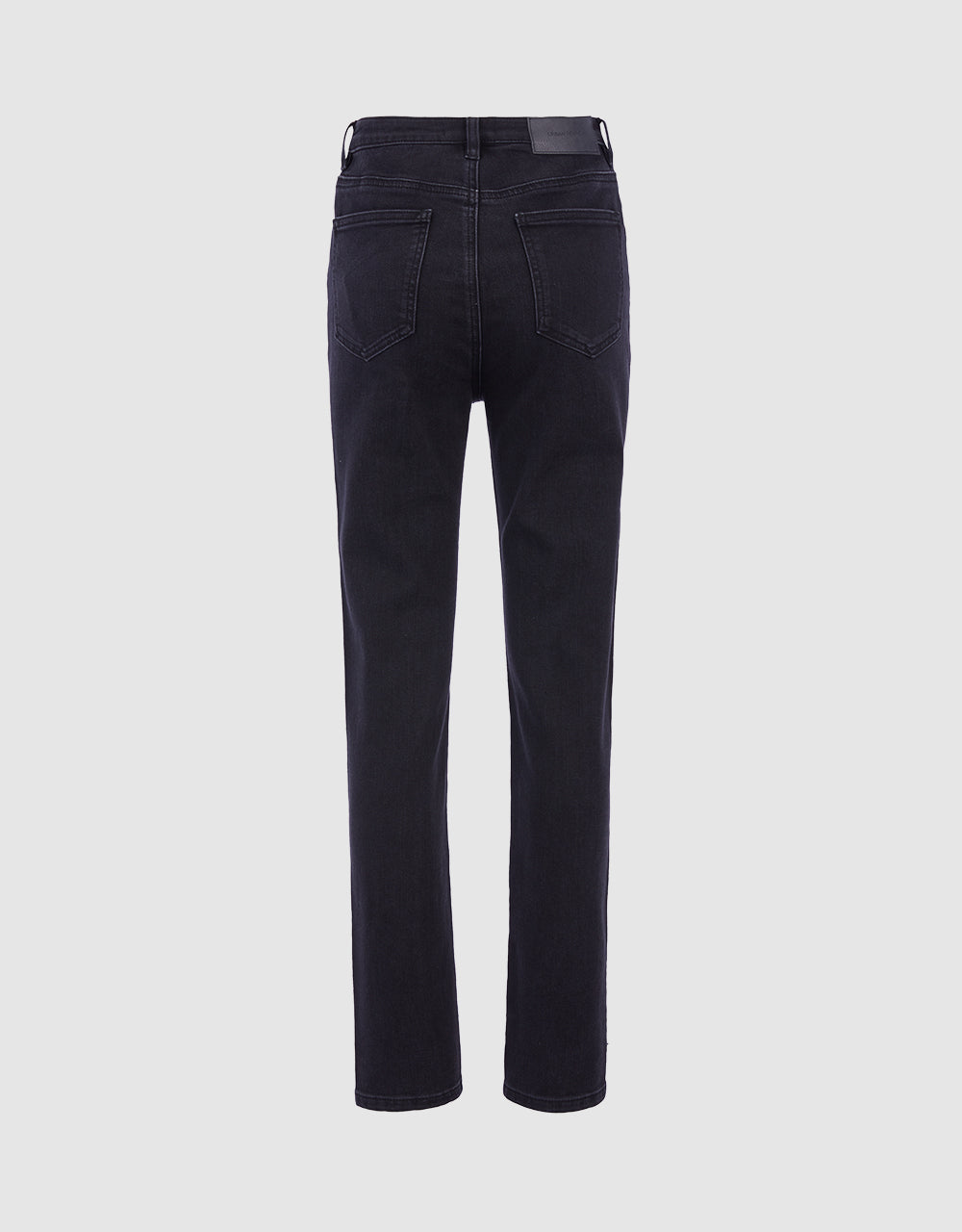 Slit Hem Skinny Jeans