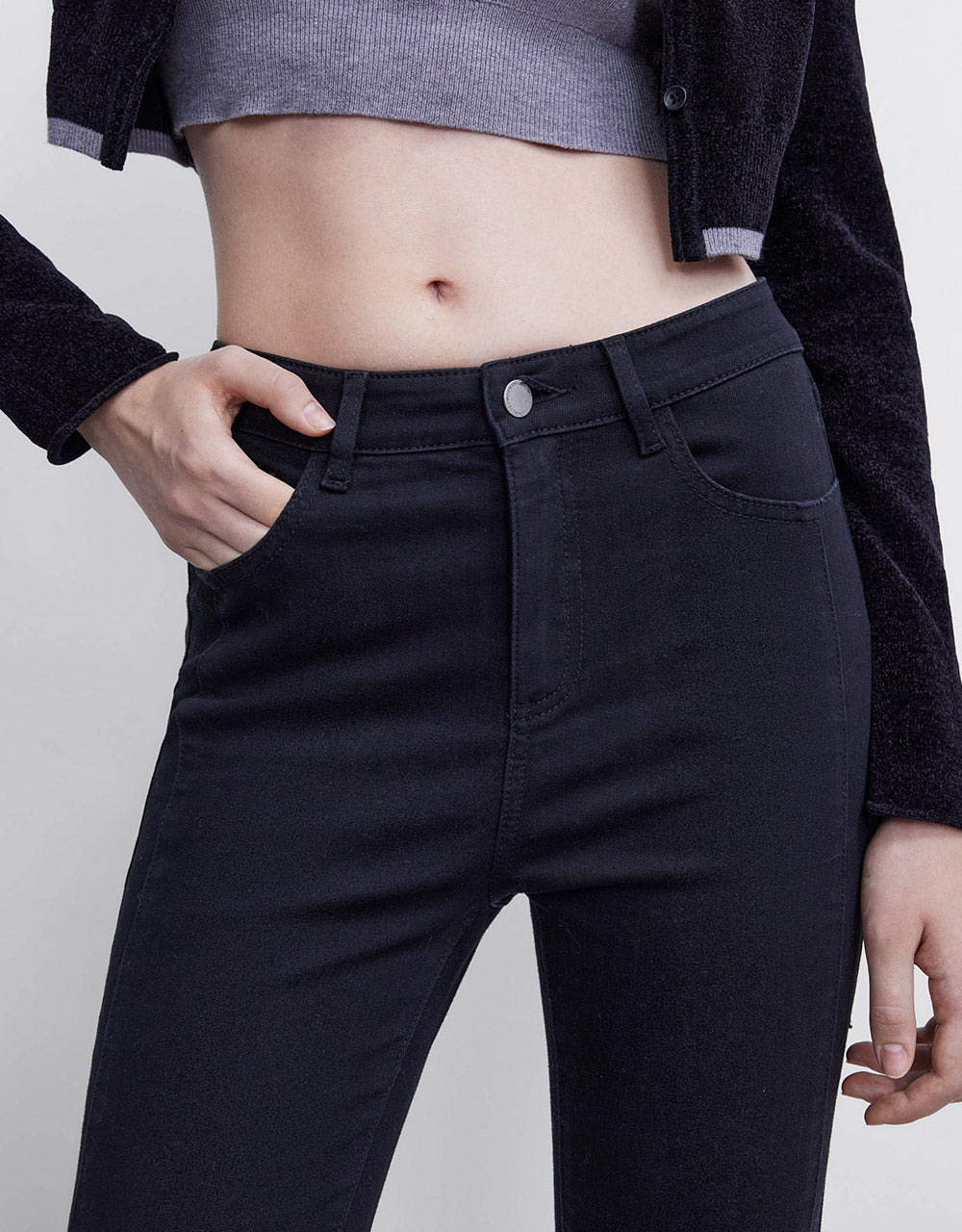 Frayed Skinny Jeans