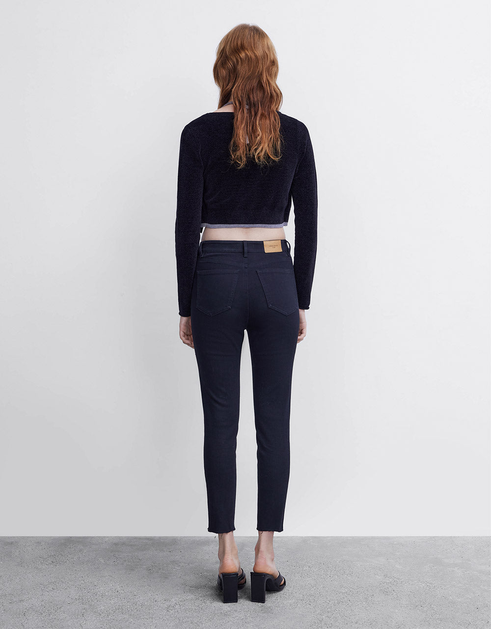Frayed Skinny Jeans