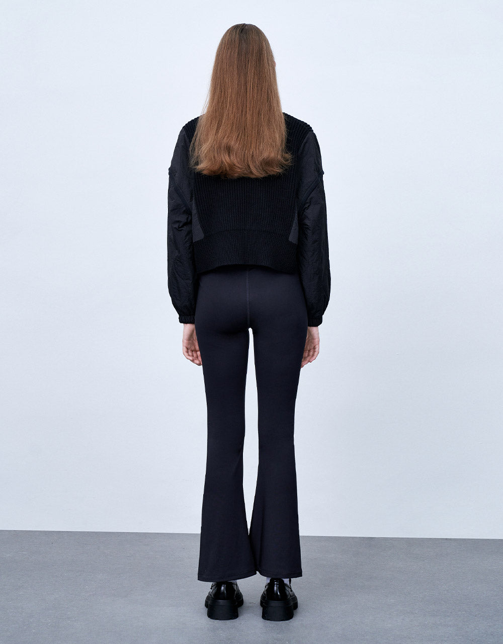 High Waist Skinny Flare Pants