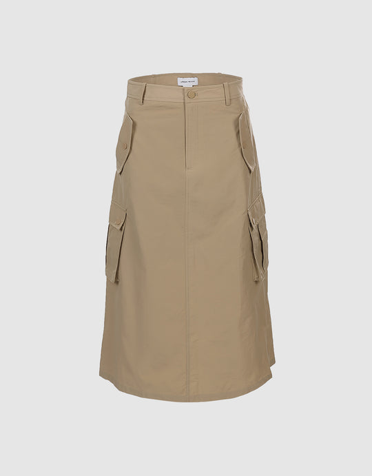 Utility Pocket Midi Skirt