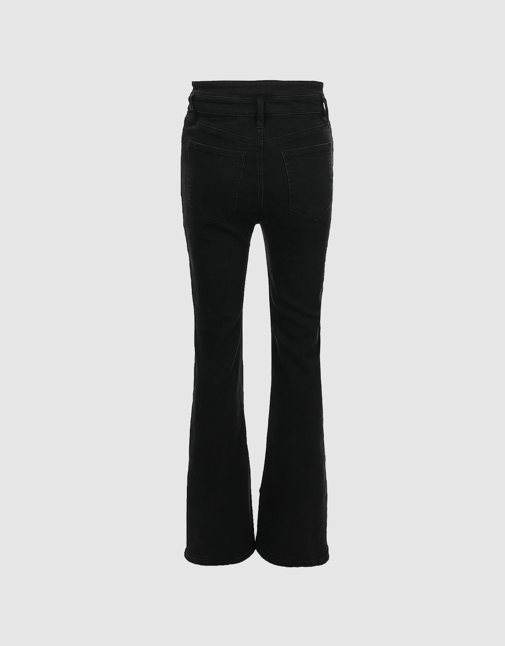 Mid Waist Maxi Flare Jeans