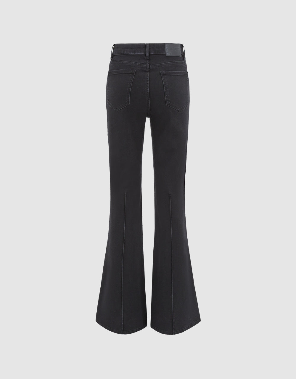 Stitch Detail Flare Jeans