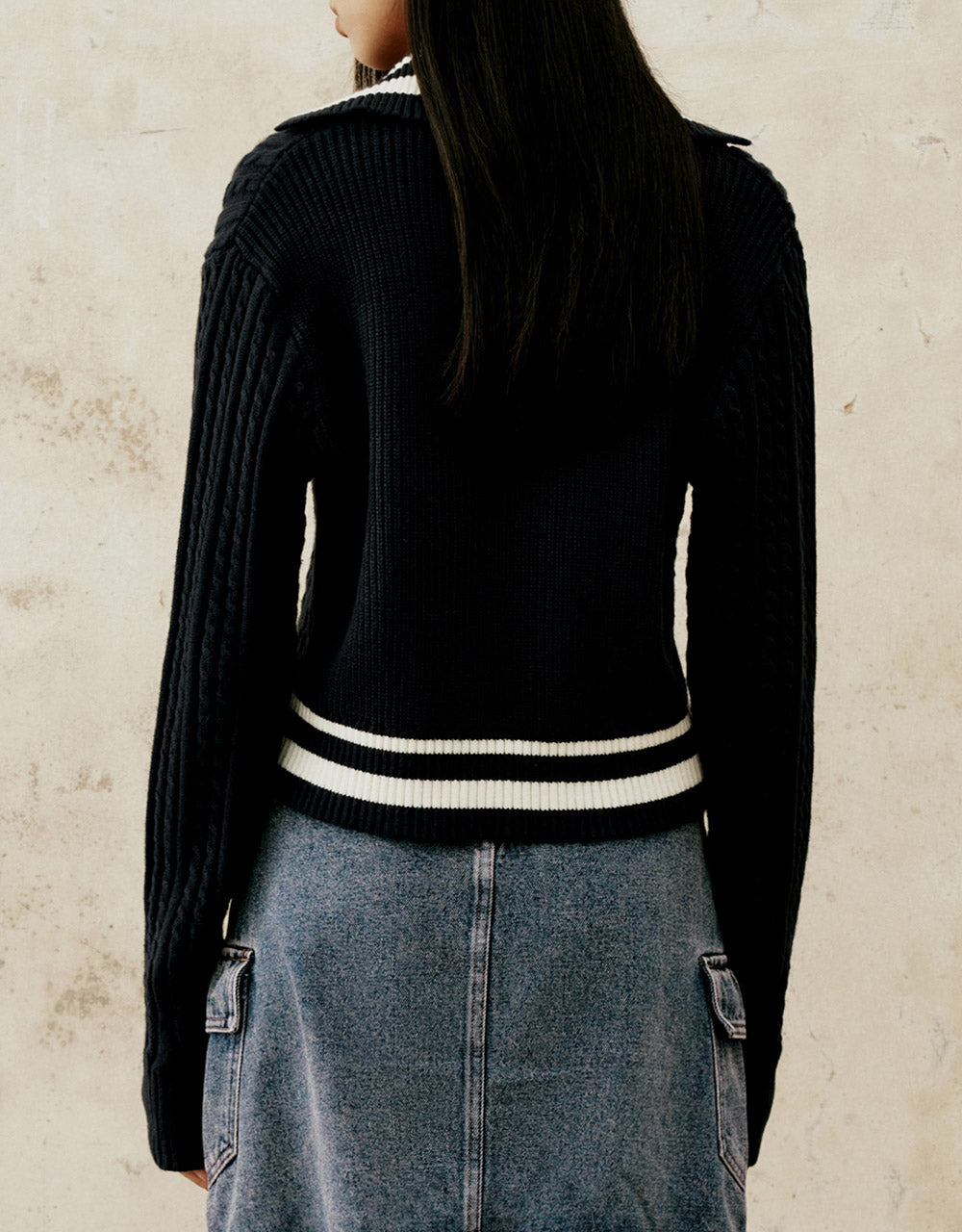 Knit Crop Sweater