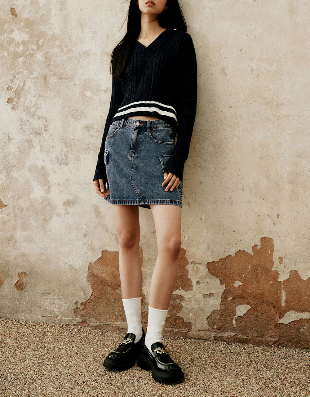 Knit Crop Sweater