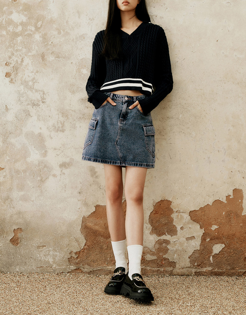 Knit Crop Sweater