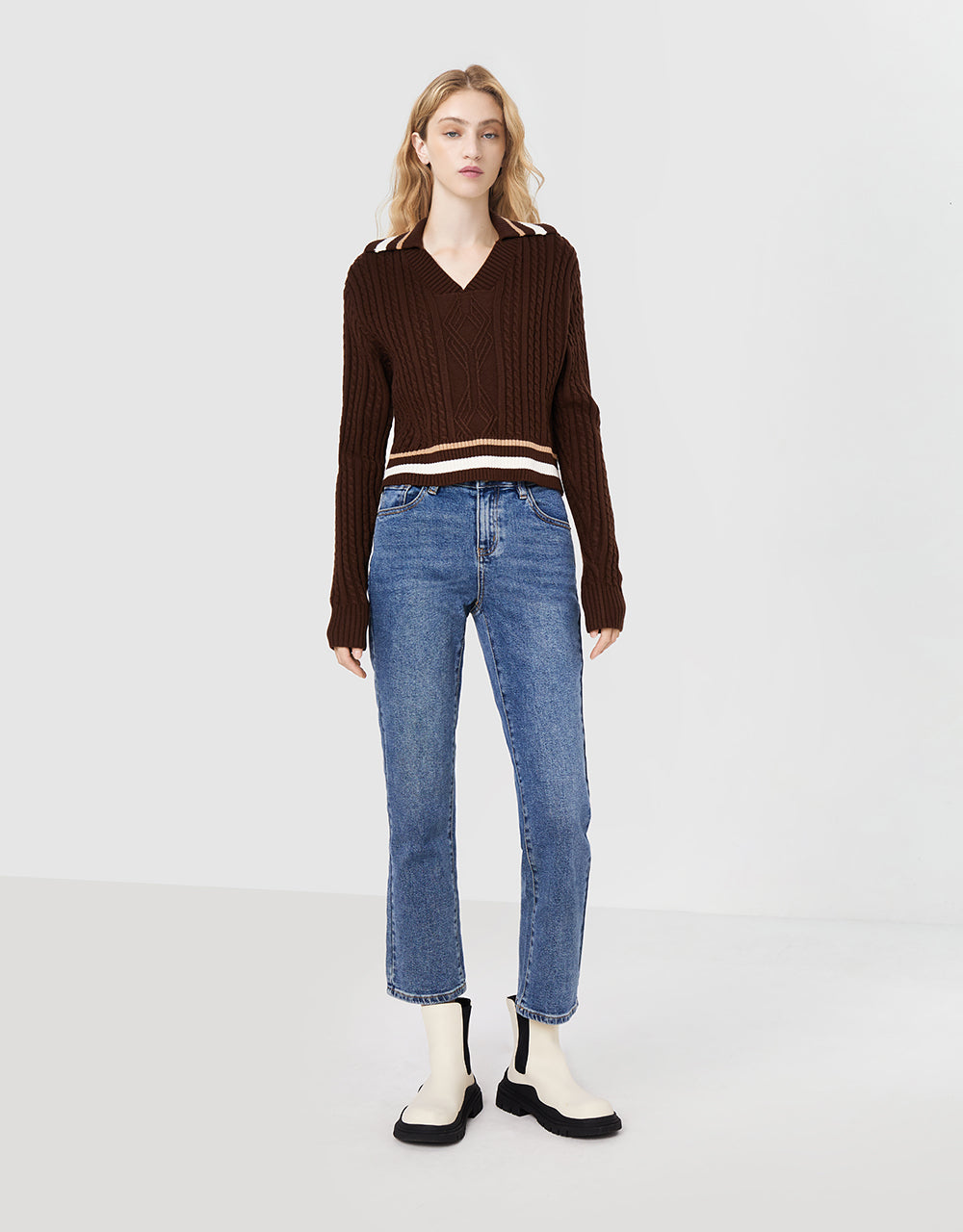 Knit Crop Sweater