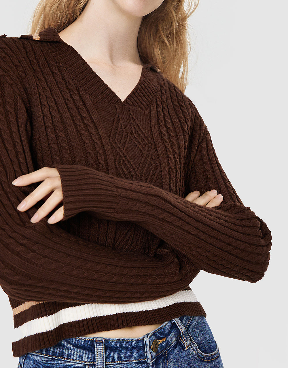 Knit Crop Sweater