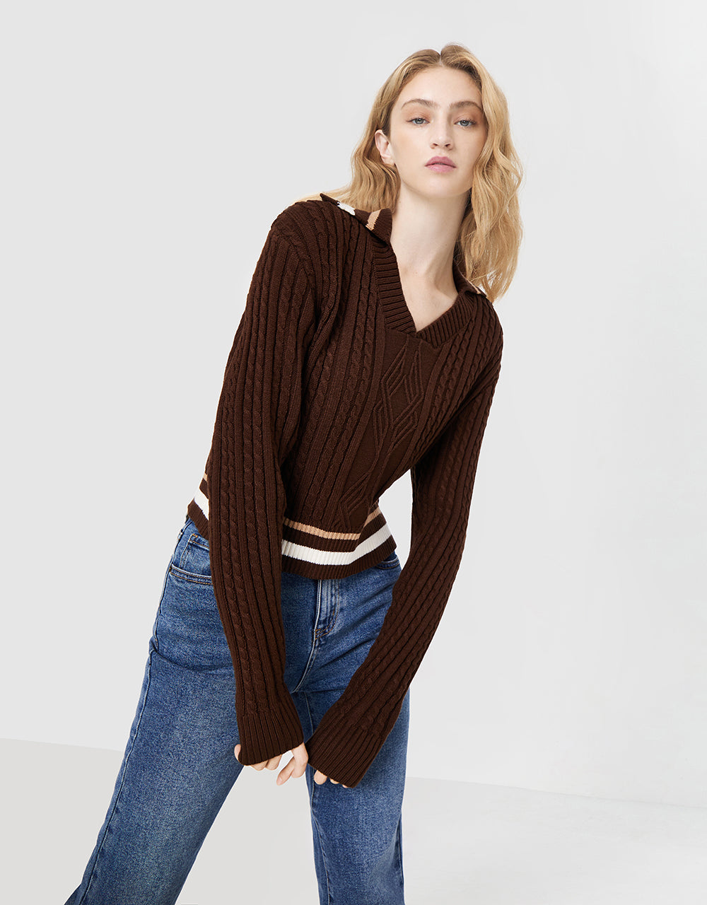 Knit Crop Sweater