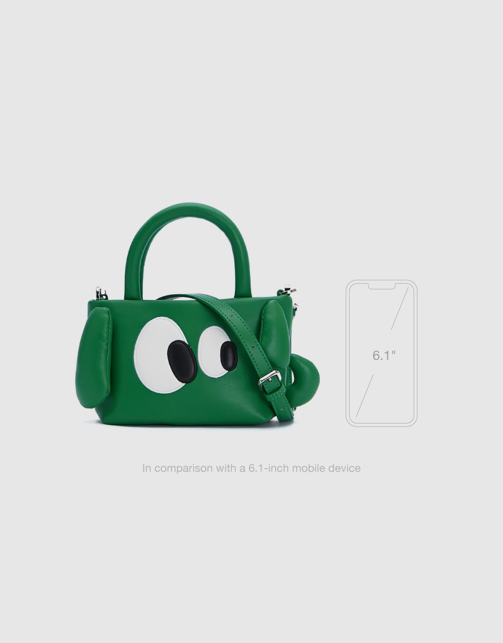 Cartoon Detail Shoulder Bag