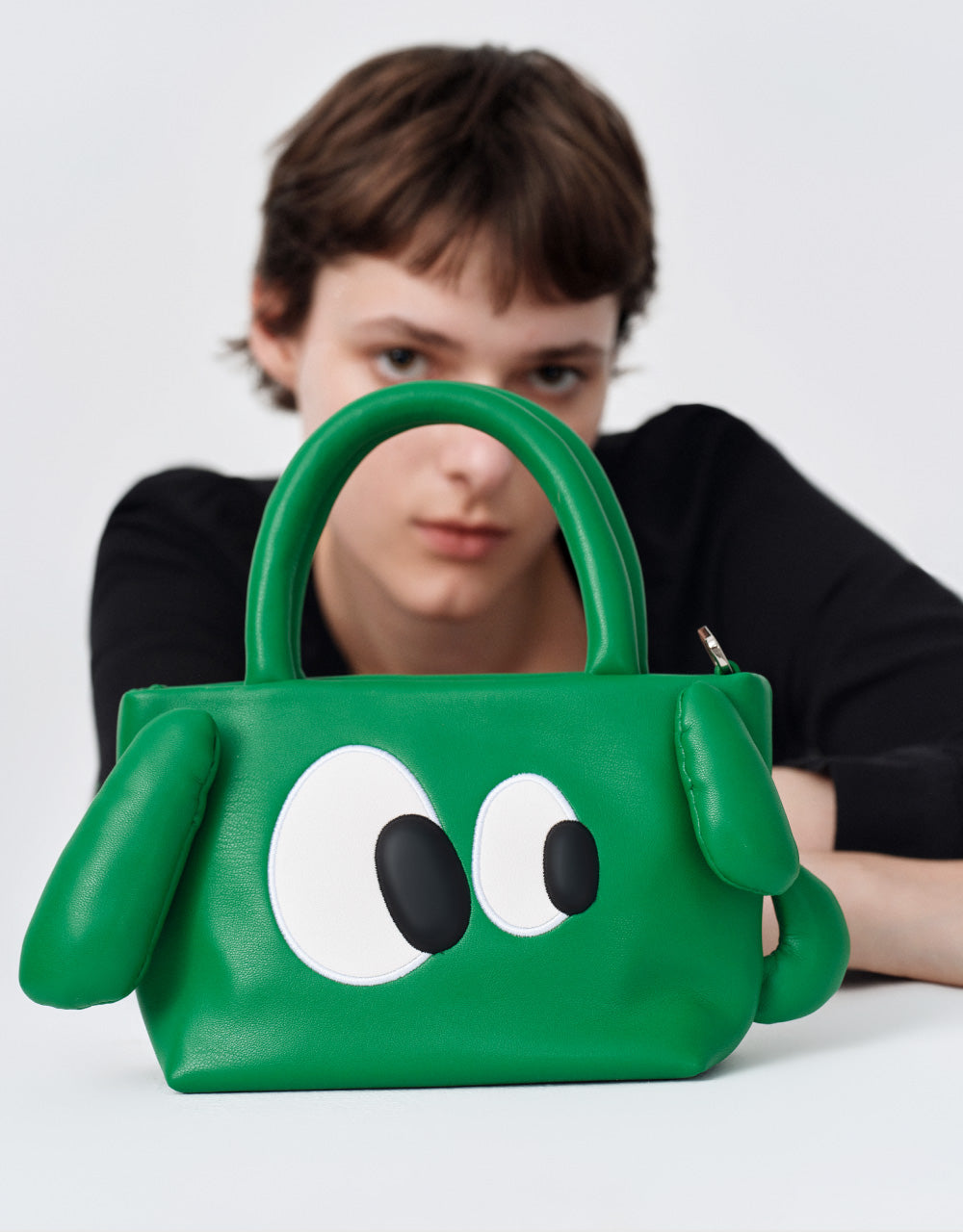 Cartoon Detail Shoulder Bag